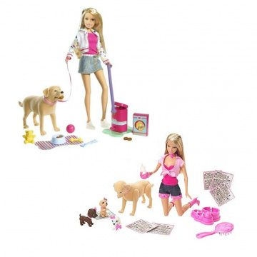 Surtido de juegos para perros Barbie® Tanner™ y Taffy™