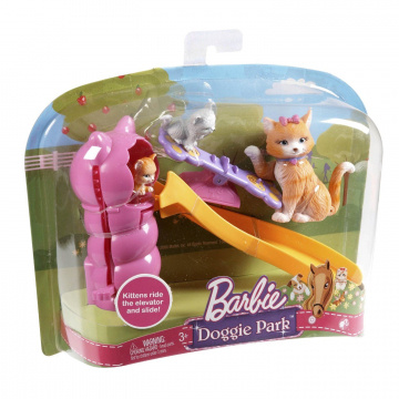 Barbie Doggie Park Playset Kittens