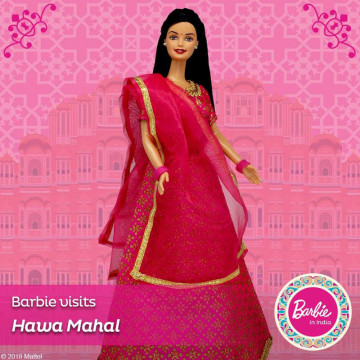 Muñeca Barbie Visits Hawa Mahal