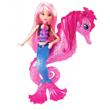Muñeca estilista caballito de mar (Deandra) Barbie in A Mermaid Tale