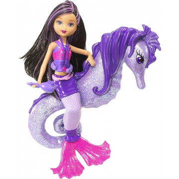Muñeca estilista caballito de mar (Deanne) Barbie in A Mermaid Tale