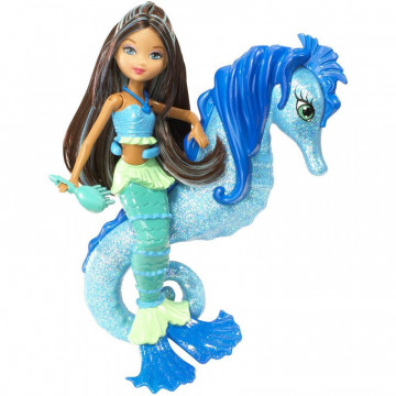 Muñeca estilista caballito de mar (Dee) Barbie in A Mermaid Tale