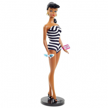Muñeca Barbie Brunette Silkstone Number 1 Mattel 75th Anniversary convención Barbie USA 2020