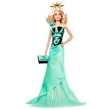 Muñeca Barbie Estatua de la Libertad