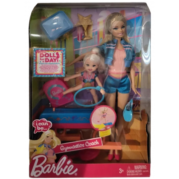 Barbie Yo Puedo Ser... Entrenadora de gimnasia con Kelly