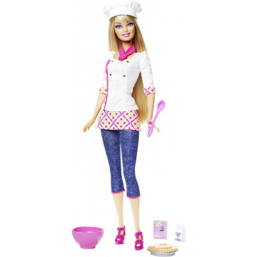 Muñeca Barbie Yo Puedo ser Chef
