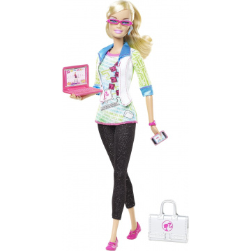 Muñeca Ingeniera informática Barbie Yo puedo ser…