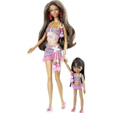 Muñeca Muñecas Barbie So In Style™ (S.I.S.™) Grace y Courtney con cuentas para peinar