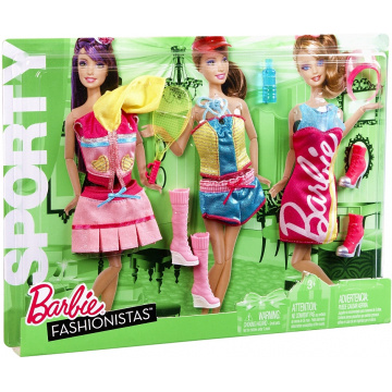 Modas Sporty Barbie Fashionistas