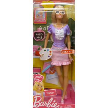 Muñeca Barbie Yo Puedo Ser Maestra (Target)