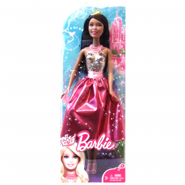 Muñeca Princesa Barbie Moderna (AA)