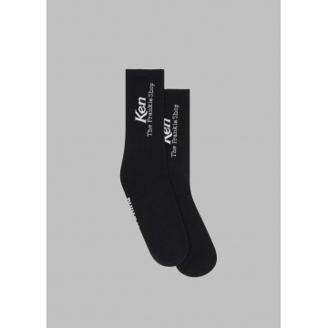 Calcetines TFS Ken Ribbed Socks x Barbie™ - Negro