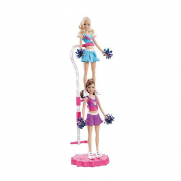 Barbie y Teresa Yo Puedo ser Animadora