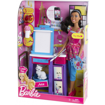 Barbie Yo puedo ser…Muñeca profesora de arte (AA)