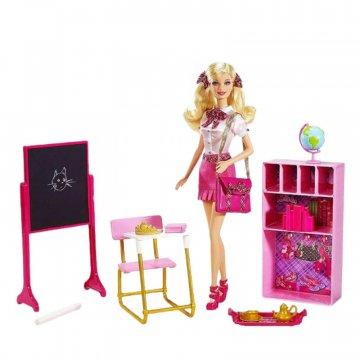 Set con muñeca Barbie Escuela de Princesas (Target)