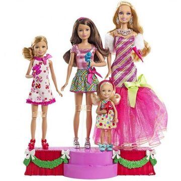 Muñecas hermanas Barbie Unas perfectas vacaciones de Navidad GS (TG)