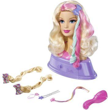 Cabeza de Peinados Barbie Hairtastic