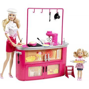 Set de juegos Cocinera TV Barbie Yo puedo ser