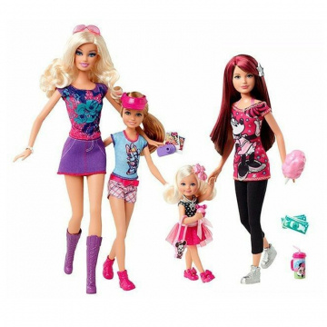 Surtido pack de 2 muñecas Barbie Sisters Love Disney