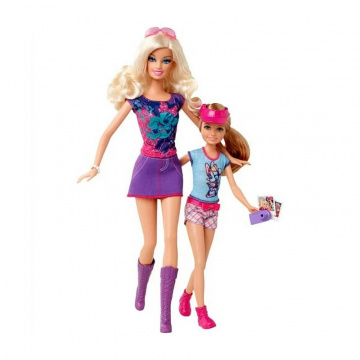 Pack de 2 muñecas Barbie Sisters Love Disney