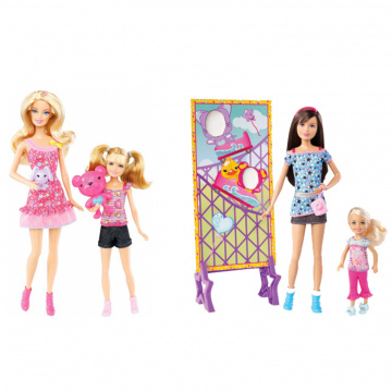 Surtido pack de 2 hermanas Barbie