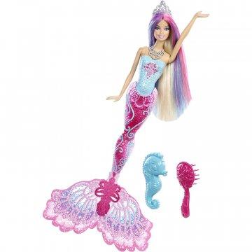 Muñeca sirena Barbie Color Magic