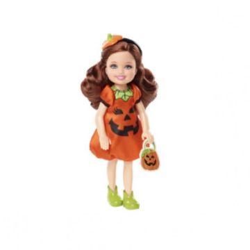 Muñeca Chelsea Barbie Halloween - Calabaza