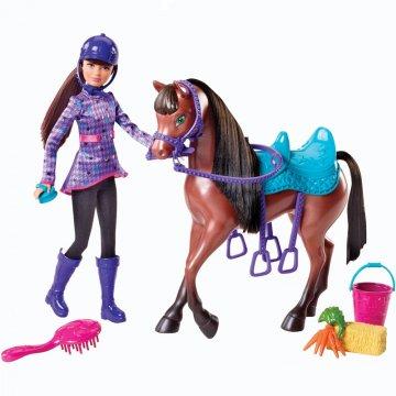 Muñeca Skipper y caballo Barbie™ & Her Sisters in a Pony Tale