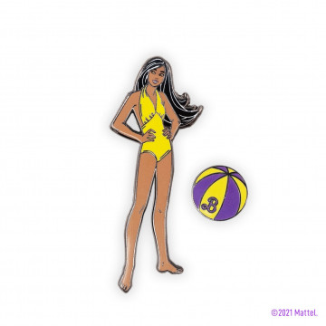 Malibu Christie™ con pelota de playa Enamel Pin Set