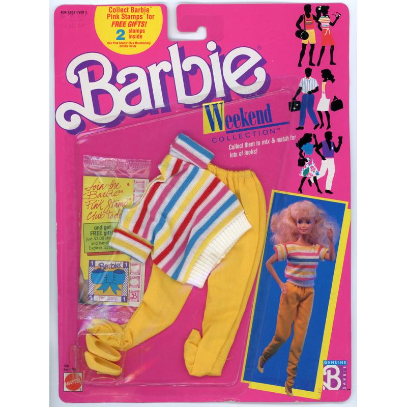 cometer Cierto Sucio Moda Barbie Weekend Collection - 1531_fashion BarbiePedia