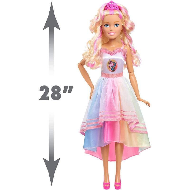Barbie Muñeca de fiesta unicornio Best Fashion Friend de 28 Pelo Rubio - 63561 BarbiePedia