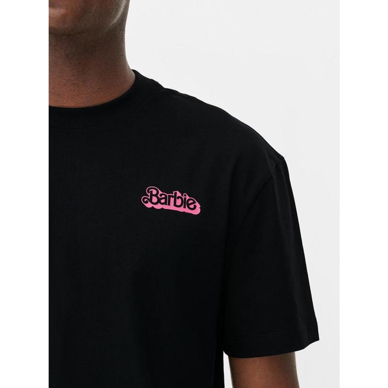 Camiseta rosa con logotipo de Barbie La Película - 6974792_4136
