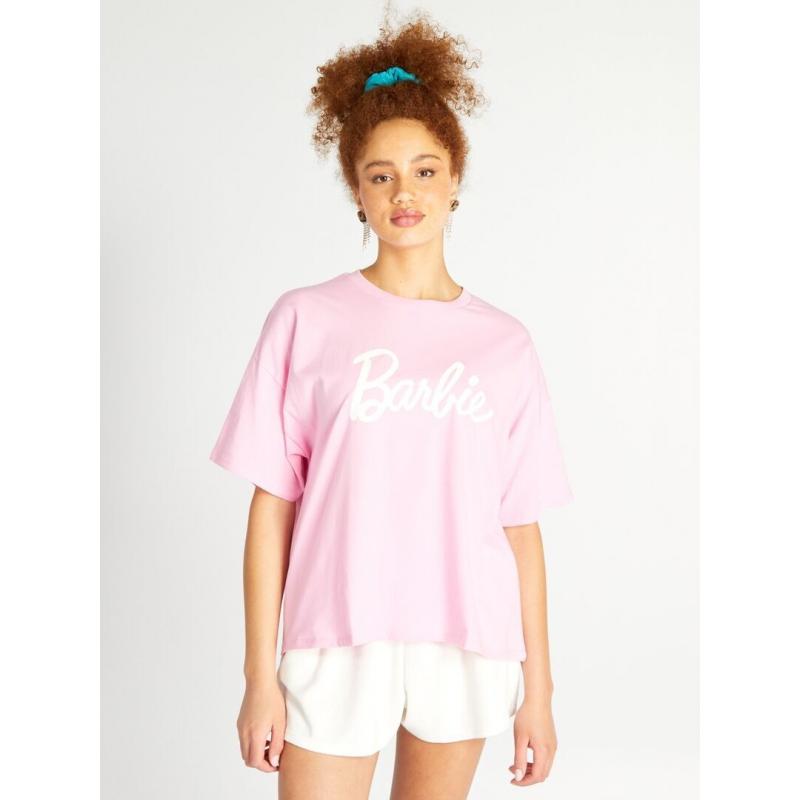 Camiseta estampada 'Barbie' - Blanco - Kiabi - 9.00€