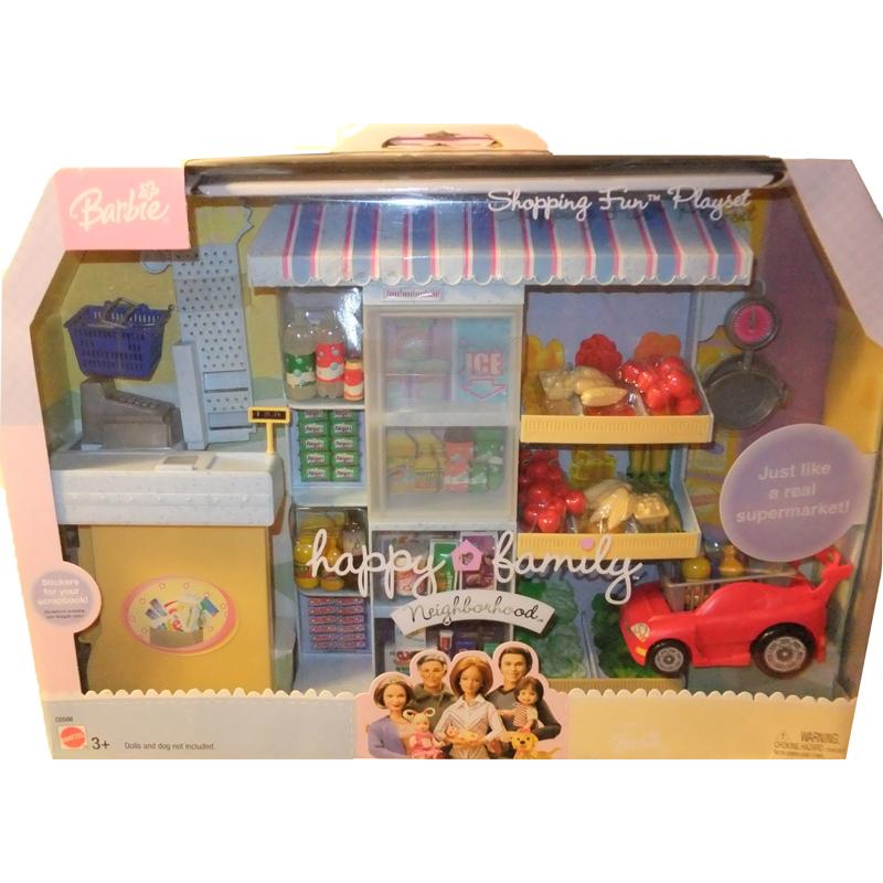 Set de compras divertidas Happy Family - BarbiePedia