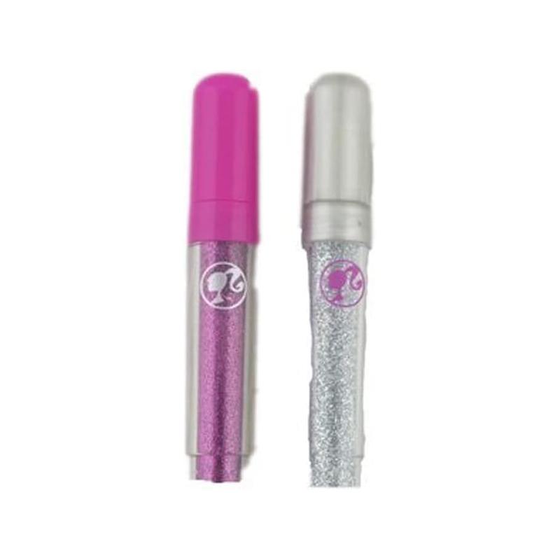 Barbie Repuestos Sparkle Studio - CCN12 Bolígrafos de repuesto con purpurina plateada y rosa