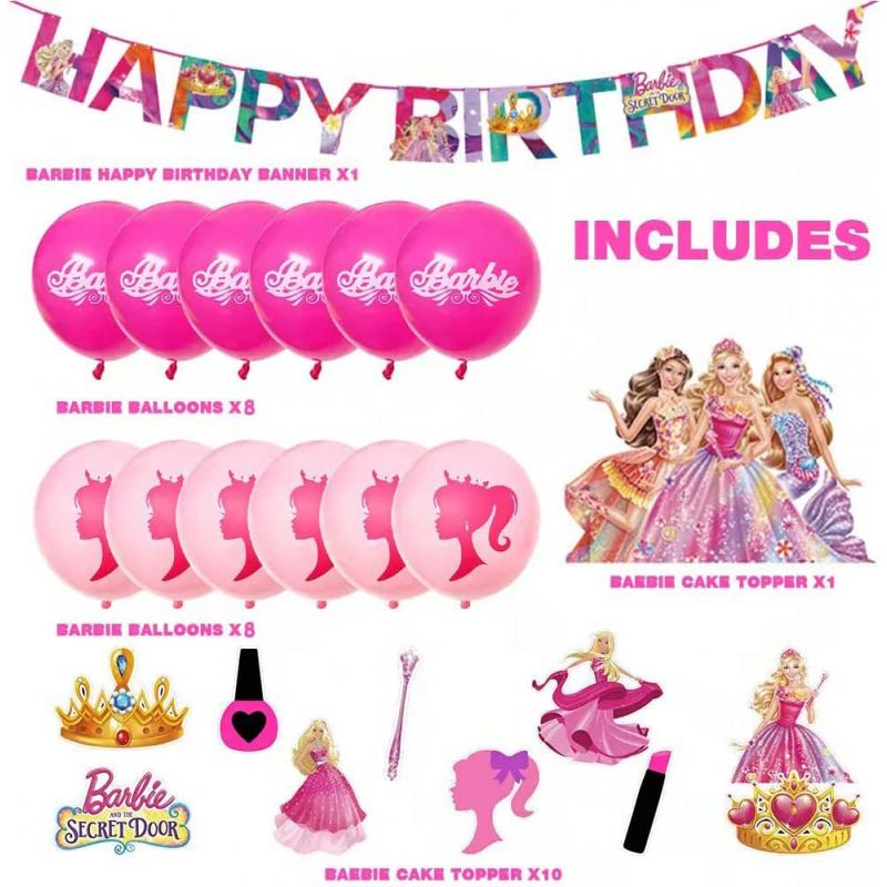 Ksopsdey 29 Piezas de cumpleaños - CD1954 BarbiePedia