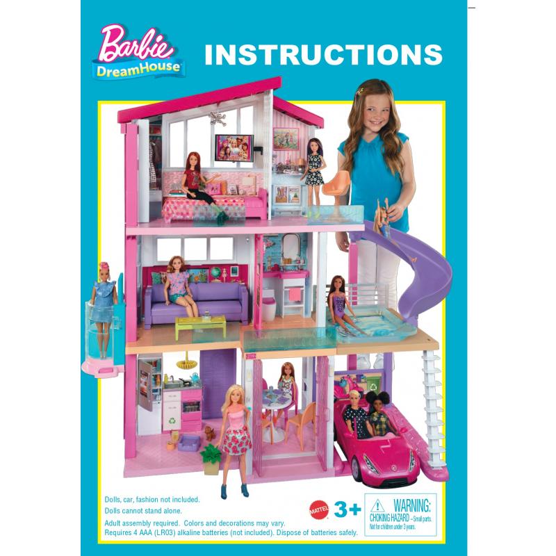 Hacer madre tirano Barbie Casa de ensueño - FHY74 BarbiePedia