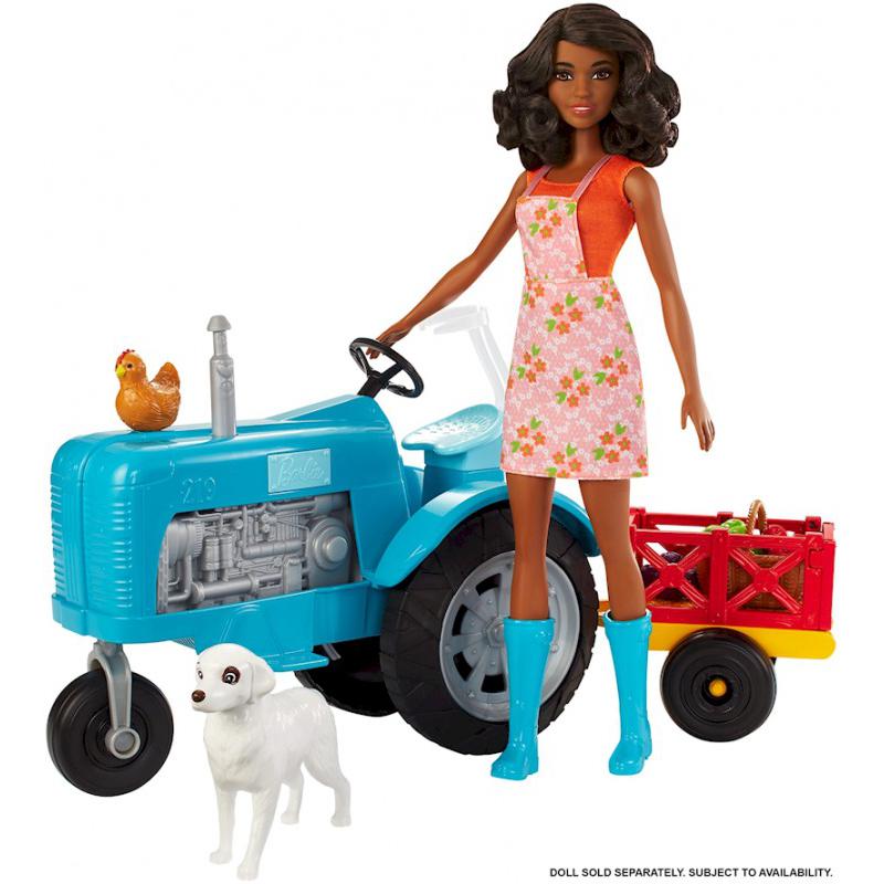 acuut Persoonlijk Langwerpig Barbie Sweet Orchard Farm Toy Tractor And Wagon Playset With Animals And  More | lupon.gov.ph