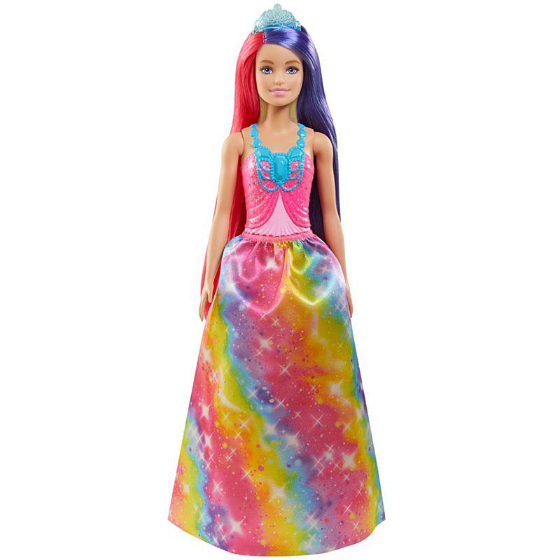 Muñeca ​Barbie Dreamtopia Princess (11.5-inch) with Extra-Long Two-Tone  Fantasy Hair, Hairbrush, Tiaras and Styling Accessories - GTF38 BarbiePedia