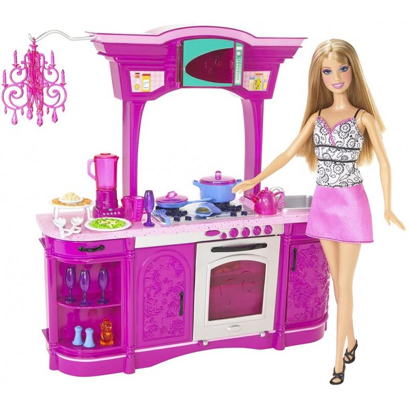 Las mejores ofertas en 3-4 años Barbie Cocinas para Juegos de
