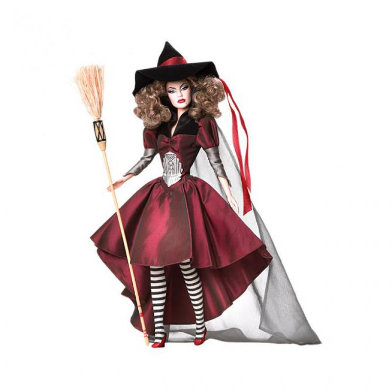 Portero Alegrarse Hazme Muñeca Barbie de la malvada bruja del este del Mago de Oz BarbiePedia