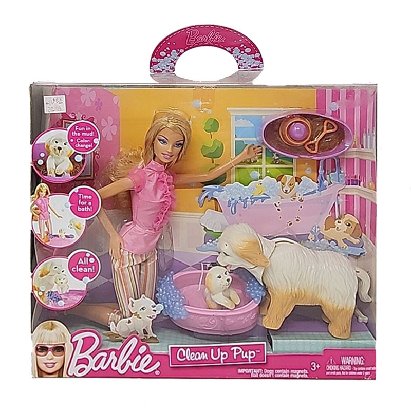 Barbie clean up discount set