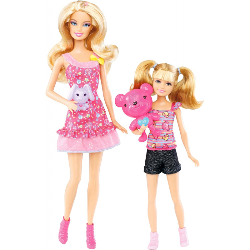 Pack de 2 hermanas Barbie (Stacie y Barbie)