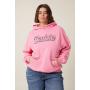 Sudadera con capucha Barbie