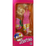 Barbie Cor do Verão (traje de baño negro y rosa)