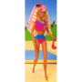 Barbie Banho de Sol (Estrela) Bikini rosa