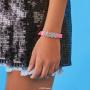 Pulsera de cuero sintético de Barbie