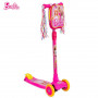 Patinete infantil Barbie con mochila