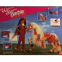 Set de regalo de Barbie con caballo Western Stampin' con estrella del Oeste