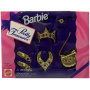 Barbie Pretty Treasures accesorios dorados